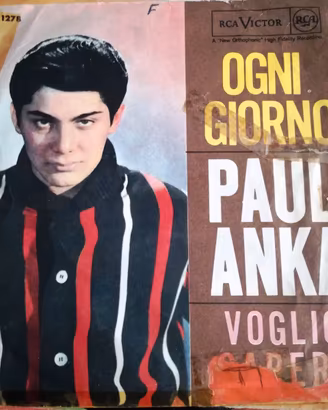 5   45giri PAUL ANKA anni '60