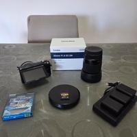 Sony Alpha 5000 + Sigma 30mm F1.4 + accessori