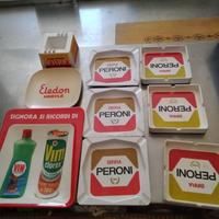 Posacenere birra peroni vim boario nestle 9pz