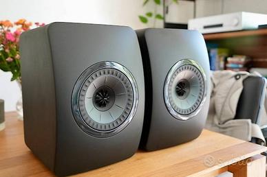 CASSE KEF LS 50 BLACK EDITION  CON STAND INCLUSI