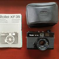 ROLLEI XF35 CON CUSTODIA, MANUALE E CAVALLETTO