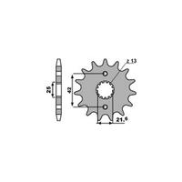 Pignone PBR per Suzuki GSF650 Bandit 5131518NC