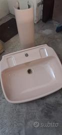 lavabo pozzi ginori modello semincasso rosa orient