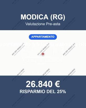 Immobile in asta di 59 m² a Modica