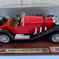 Mercedes SSK 1928 Red 1:18 Bburago Burago