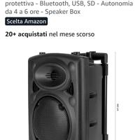 cassa amplificata portatile  Ibiza 