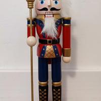 Soldatino di legno natalizio