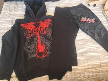 TUTA AC/DC NERA TAGLIA M EURO13