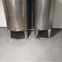 fusti o tipi inox per olio