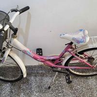 Bicicletta Ragazza Bambina Rosa come nuova