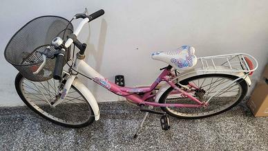 Bicicletta Ragazza Bambina Rosa come nuova