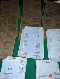 Carta abrasiva / vetrata a foglio (varie misure)