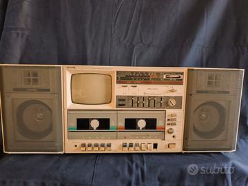 hi-fi anni 80 con TV