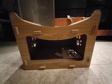 Struttura tiragraffi a due piani