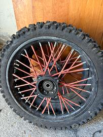 Cerchi moto da cross misura 14/12