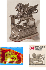 Scultura Leone 84° BTG FANTERIA VENEZIA