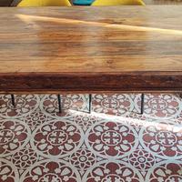 Tavolo da pranzo di Palissandro indiano