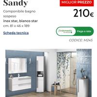 Mobiletto bagno
