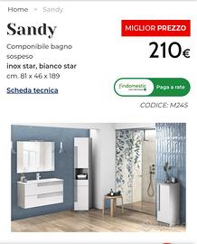 Mobiletto bagno