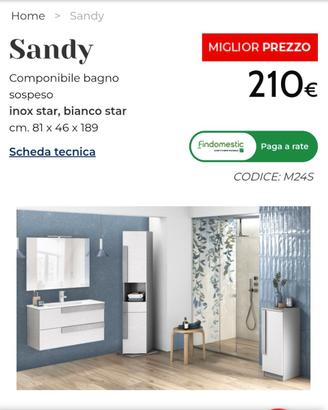 Mobiletto bagno
