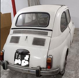 FIAT 500 D del 1964
