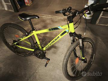 Bicicletta Rockrider misura 24