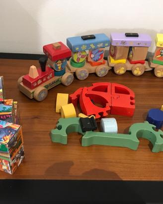 Giochi in legno