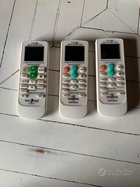 3 telecomandi universali