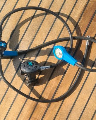 Gav Oceanic e fruste con erogatore e manometro