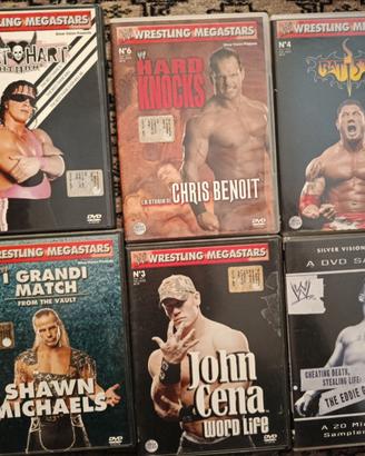 Lotto 6 dvd wrestling originali
