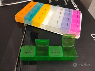 Porta Pillole colorato 