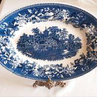 Piatto da esposizione in ceramica inglese