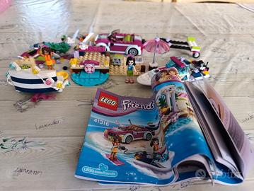 Lego Friends trasportatore di motoscafi 