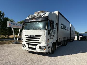 Iveco STRALIS 420 euro5 3 assi + BIGA