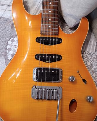 Ibanez serie SA con push pull humbucker