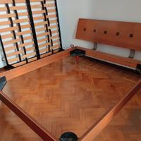 Letto Matrimoniale in legno con testiera - 200x160