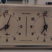 Orologio scacchi Jantar anni 70