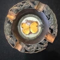Antico posacenere con teca