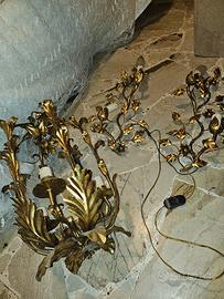 lampadario e applique