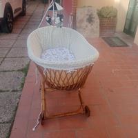culla in bambù anni 40-50
