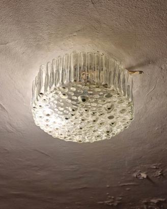 lampadario applique in vetro