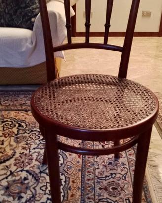 Sedie legno di faggio con seduta rattan - Thonet