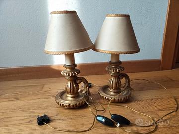 Abat-jour bugia lampade da tavolo 