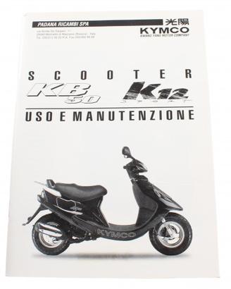 Manuale uso e manutenzione Kymco KB - K12