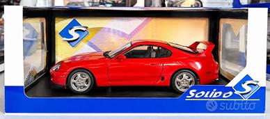 Toyota Supra MK4 1993 Rossa Solido 1:18 Die-Cast