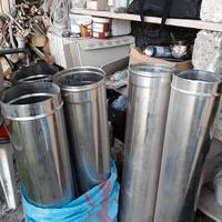 n: 5 tubi in acciaio completo di staffe da sostegn