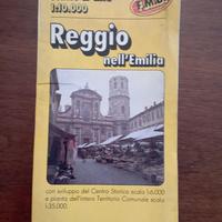 Mappa della città di Reggio Emilia