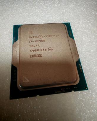 Processore Intel Core I7 12700F 