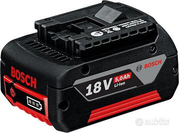 Bosch Professional 1600A002U5 GBA Batteria, 5.0 Ah
