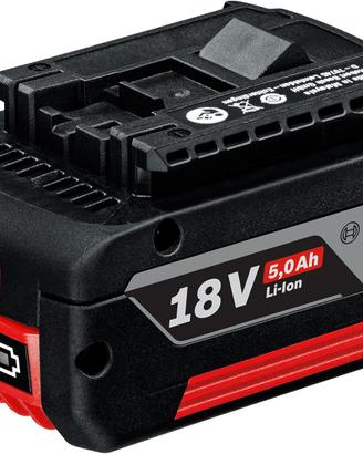 Bosch Professional 1600A002U5 GBA Batteria, 5.0 Ah